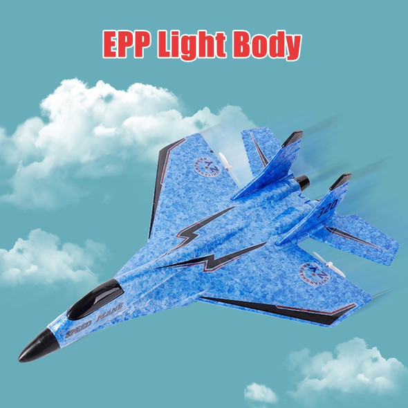 RC Airplane Remote Control Airplane 2.4GHz EPP Foam Mini Glider Outdoor Aerial Flying Toy with Light