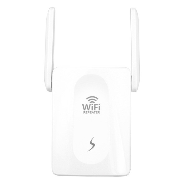 WD-R612U 300Mbps Repeater with Integrated Antenna WiFi Signal Extender Wireless Network Router Amplifier - US Plug