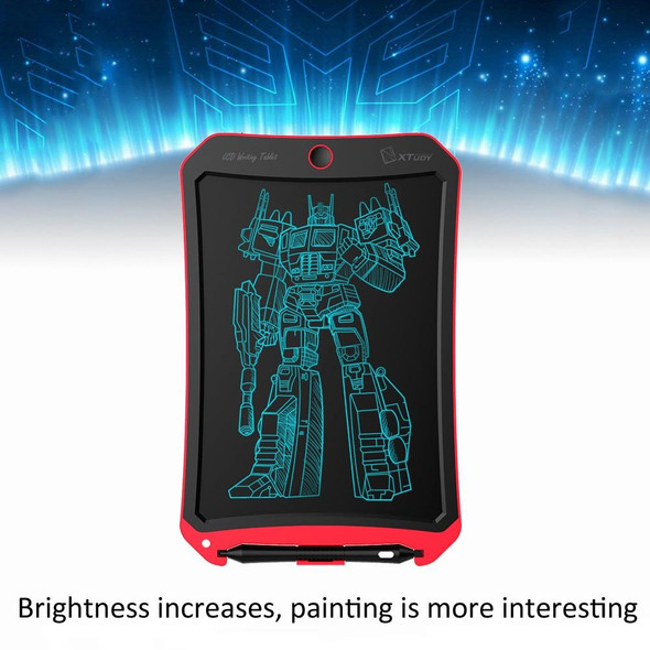 WP9316 10 inch LCD Monochrome Screen Writing Tablet Handwriting Drawing Sketching Graffiti Scribble Doodle Board for Home Office Writing Drawing(Red)