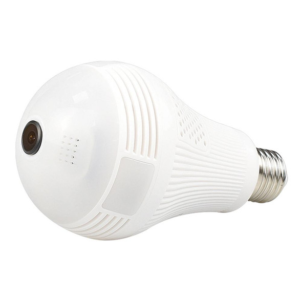 DP1 2.0 Million Pixels 360 Degrees Viewing Angle Light Bulb WiFi Camera, Support One Key Reset & TF Card & Night Vision, US Plug