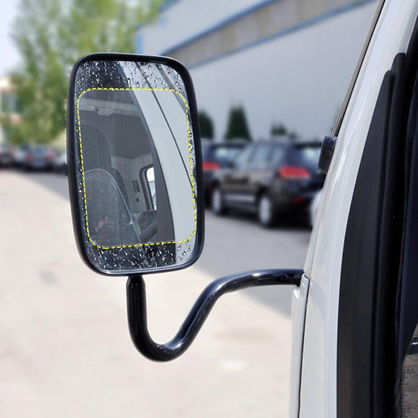 Car PET Rearview Mirror Protective Window Clear Anti-fog Waterproof Rain Shield Film, Size: 20*17cm