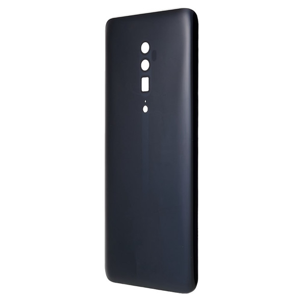 For Oppo Reno 10x Zoom Back Battery Housing Cover Smart Phone Replacement Parts (without Logo) - Black