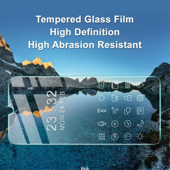 IMAK H Series for vivo Y33s 4G/5G Screen Protector High Definition Anti-explosion Tempered Glass Film