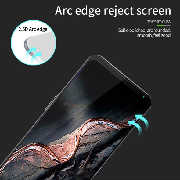 PINWUYO JK Tempered Glass Film Series-2 For Lenovo Legion Y90 Complete Covering Explosion-proof Full Glue Phone Screen Protector