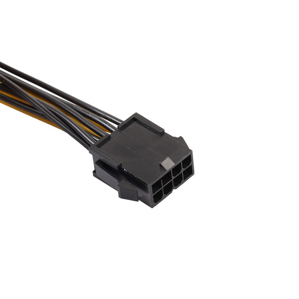 30cm PCI-Express PCIE 8Pin to Dual 8Pin Graphic Video Card Adapter Power Supply Cable