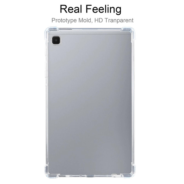 Samsung Galaxy Tab A7 Lite T220/T225 3mm Four-corner Shockproof Transparent TPU Case(Transparent)