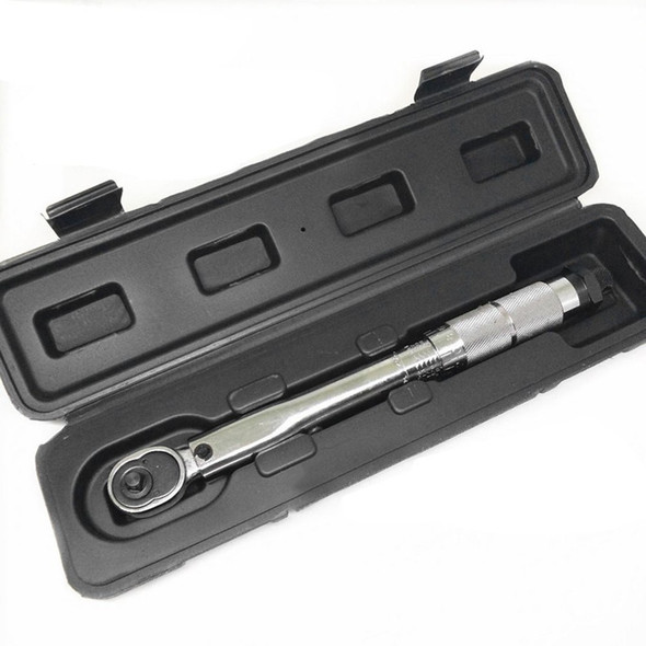 1/4-Inch DR 5-25Nm Drive Click Torque Wrench High Precision Adjustable Bike Torque Wrenches Car Repairing Tool Calibrated with Storage Case