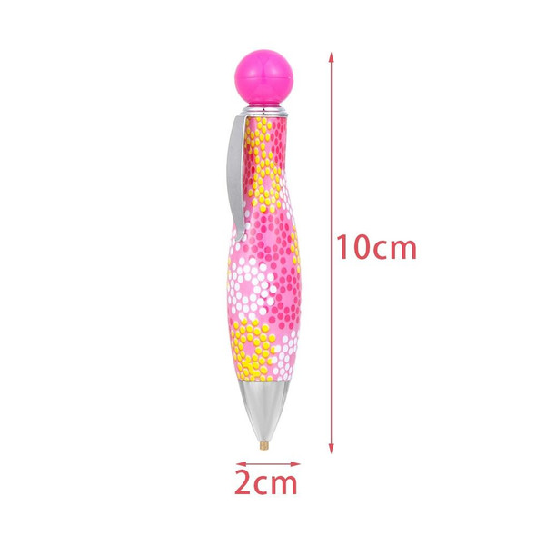 5 PCS Bowling Style 5D Diamonds Painting Pens Single Head Point Drill Pen(Black )
