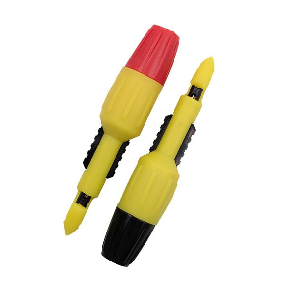 2 PCS Automotive Circuit Repair Tool Free Line Punch Device(Red+Black)