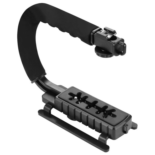 PULUZ PKT3011 U Shape DV Stabilizing Handle Bracket for DV Camcorder/DSLR Camera