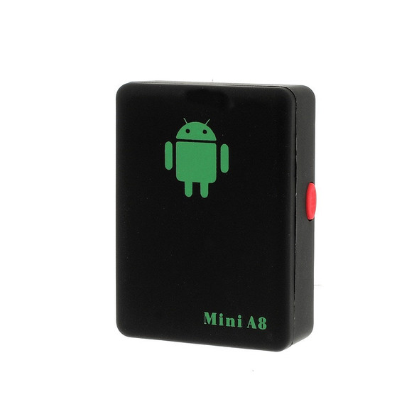 Mini A8 Real Time GPS Monitor Tracker w/ SOS Emergency Call GSM / GPRS / GPS - Black