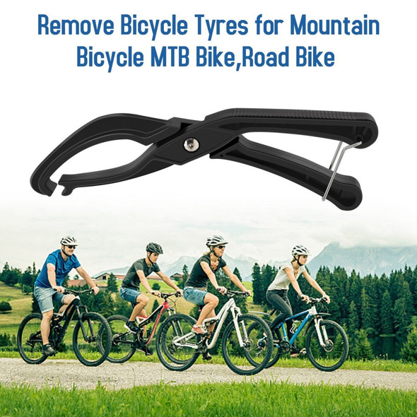 Bike Tire Lever Mountain Road Bicycle Tyre Removal Cycling Repairing Tool - Black