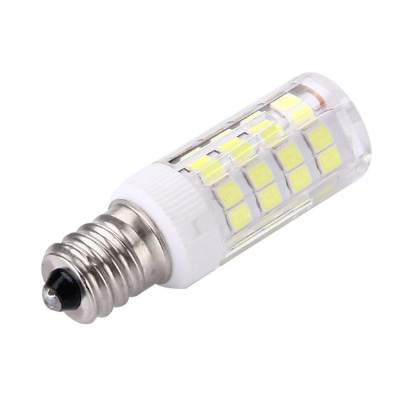 E12 5W 330LM Corn Light Bulb, 51 LED SMD 2835, AC 220-240V(White Light)