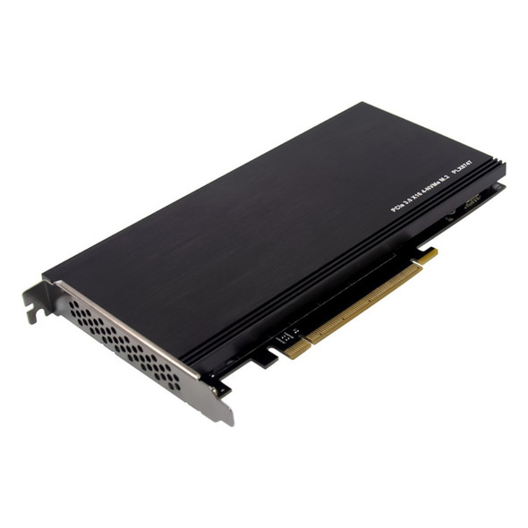 PCI-E3.0 X16 to 4 Port M.2 NVMe PLX8747 SSD Server Solid State Drive Expansion Card