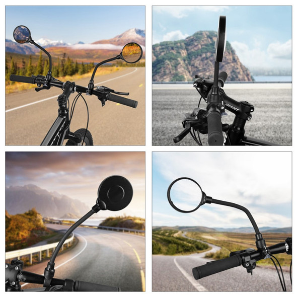 WEST BIKING Bicycle Mirror Motorcycle Rearview Mirror