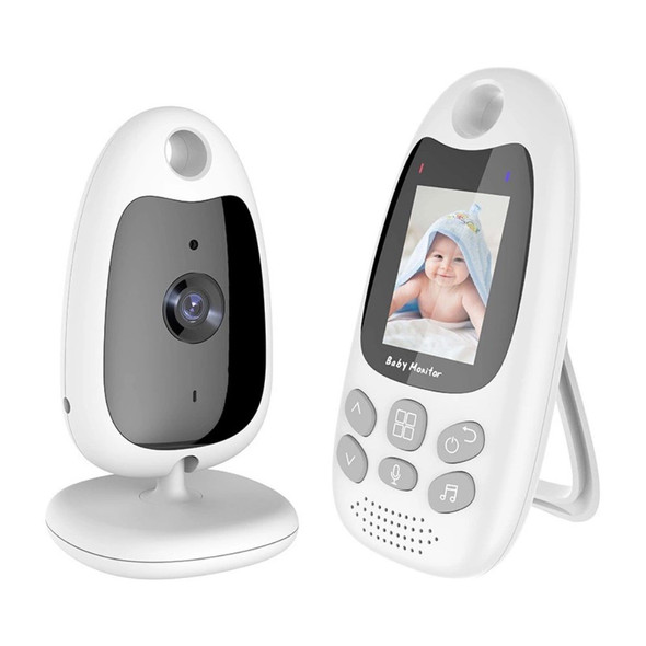 VB610 2.0-inch LCD Video Baby Monitor Temperature Display Wireless 2 Way Voice Intercom Baby Security Camera - US Plug