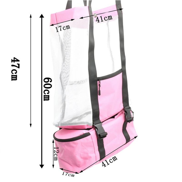 STSNB-001 Outdoor Leisure 2 in 1 Detachable Beach Storage Bag Insulation Bag(Green)
