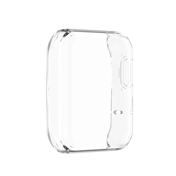 Transparent Full Coverage Electroplating TPU Smart Watch Protective Case for Xiaomi Mi Watch Lite/Redmi Watch