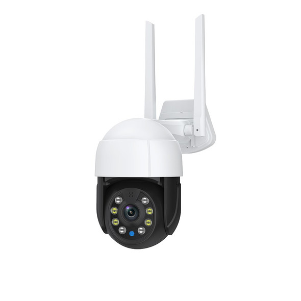SD02-TY2M 2 inch Wireless PTZ WiFi IP Surveillance Camera 3MP Night Vision Auto Tracking Cloud Storage Camcorder - US Plug