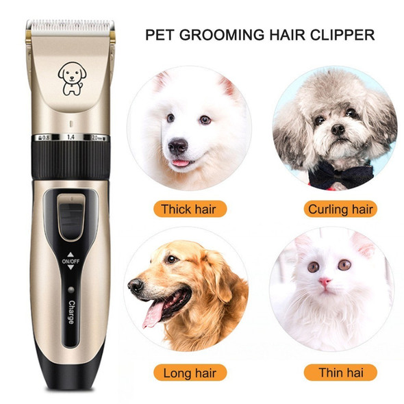 Pet Grooming Hair Clipper USB Rechargeable Shavers Hair Cutter Dog Cat Rabbit Hair Trimmer Cutter Baby Hair Clipper - Style A