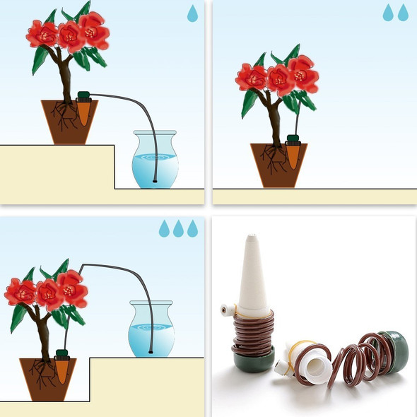 Automatic Plant Waterers for Outdoor Indoor Potted Flower Self Watering Stakes Devices Slow Release