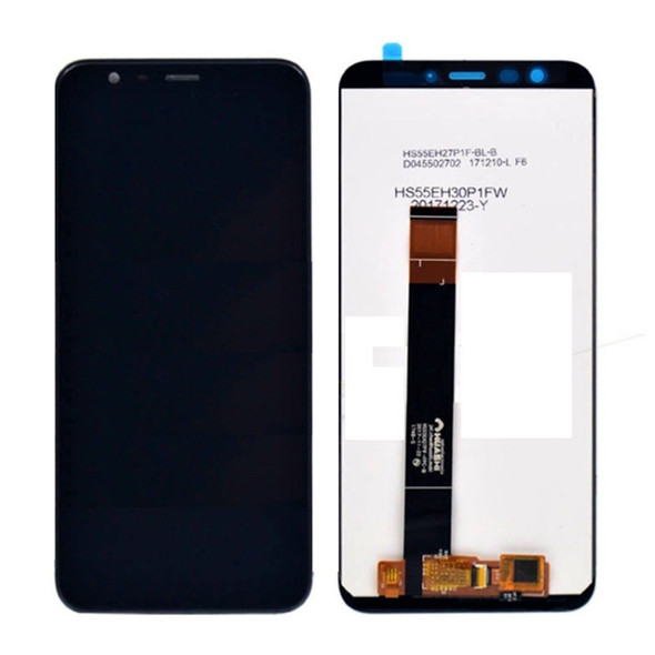 LCD Screen and Digitizer Assembly Repair Part for Meizu M8C - Black