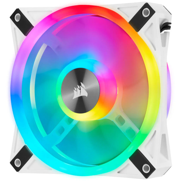 iCUE QL120 RGB 120mm PWM Single Fan - White