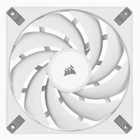 CORSAIR AF ELITE Series; AF140 ELITE WHITE; 140mm Fluid Dynamic Fan with AirGuide; Single Pack.