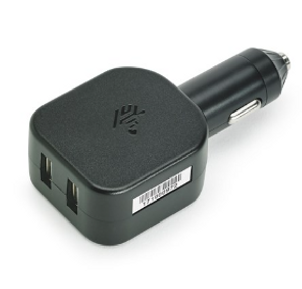 Zebra Cigarette Lighter  Adapter 5V  2.5A Two Type Usb Ports