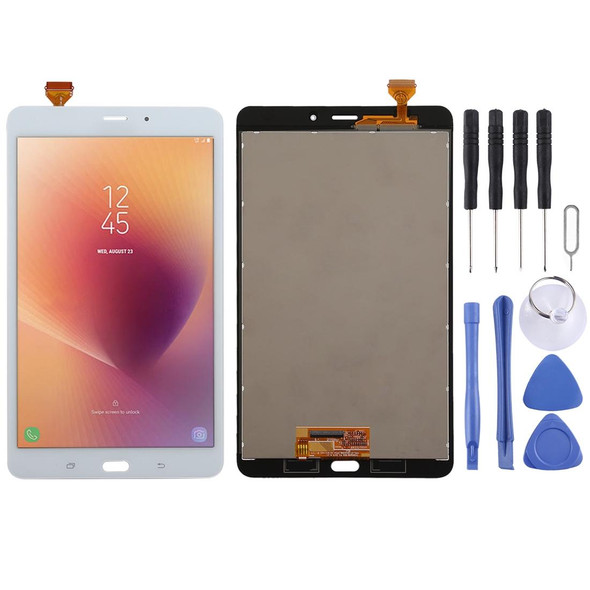 LCD Screen and Digitizer Full Assembly for Samsung Galaxy TAB A T385(White)