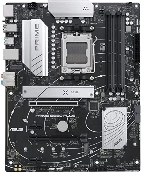 ASUS PRIME B650-PLUS AMD B650 Ryzen Socket AM5 ATX Desktop Motherboard