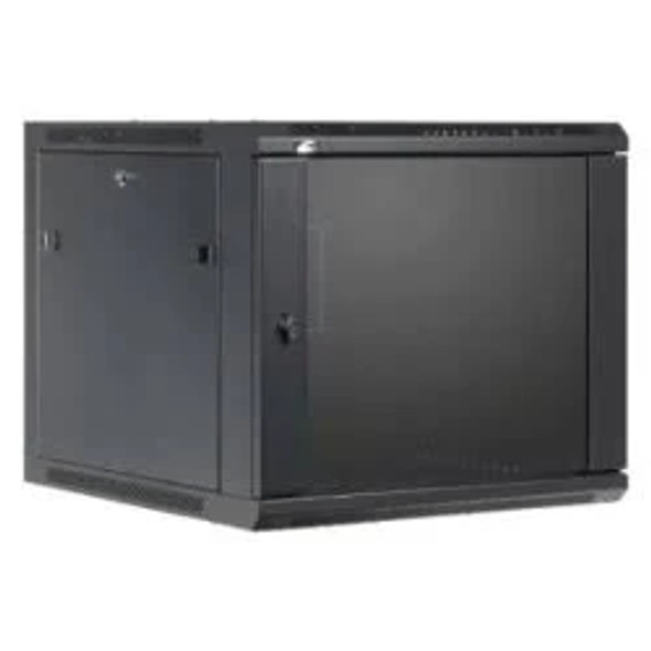 RCT Cabinet Wallmount 12U 600Wx450D; Perforated Door;50kg load