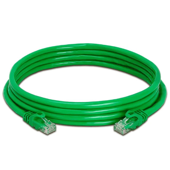 RCT - CAT6 PATCH CORD (FLY LEADS)15M GREEN