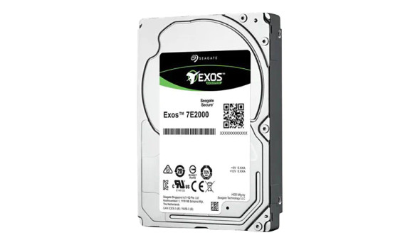 Seagate Exos 7E2000 1TB 512N SATA 2.5'' Drive; 6GB/s Interface; RPM7200; 128MB cache