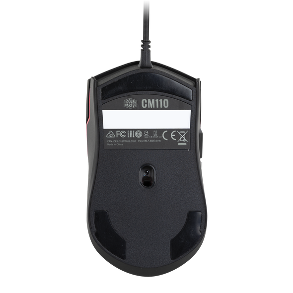Cooler Master CM110; Optical Gaming Sensor; Lightweight; Ambidextrous Mouse; 3 Zone RGB Lighting.