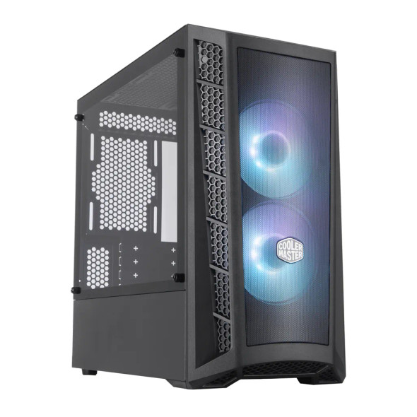 MasterBox MB311L Matx; Mitx; ARGB; TG Panel; ARGB Controller Included; 2 x 120mm ARGB Fans; Mesh Front Panel; AirFlow Case