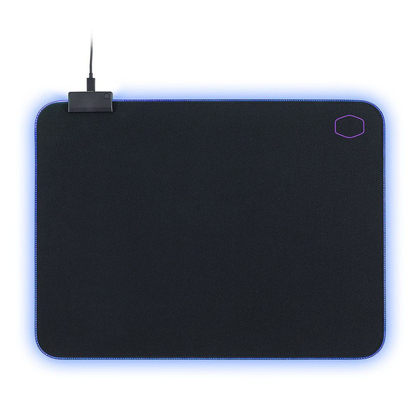 Cooler Master MP750 Medium Flexible RGB Mousepad; Smooth Surface; Thick RGB borders; Water Repellent Coating