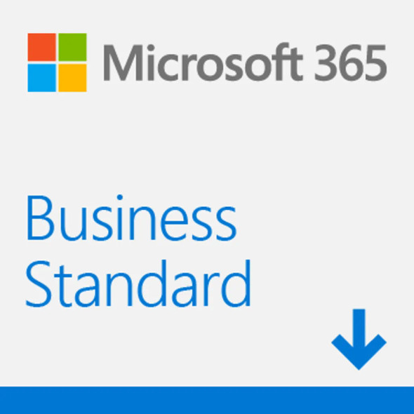 Microsoft 365  Business Standard Download . 1 Yr Subscription.  Min Operating System - Windows 8  - KLQ-00216