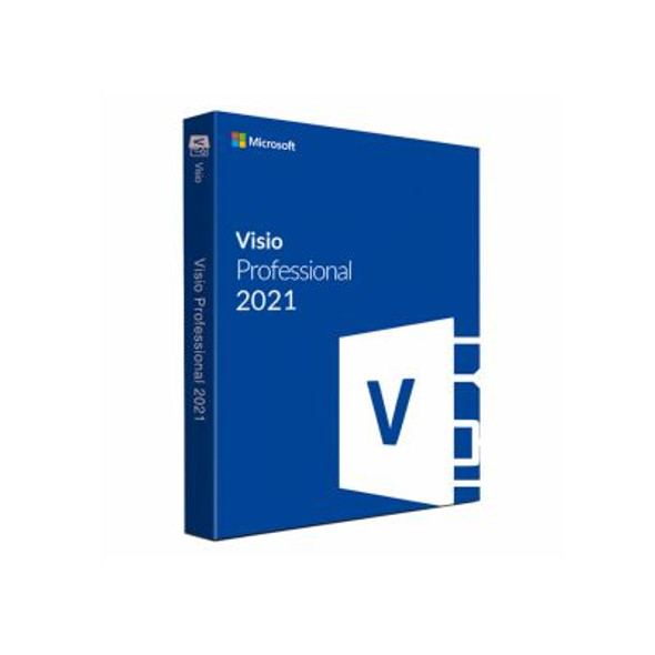 Microsoft Visio Professional 2021 - 1 PC - Download - D87-07606
