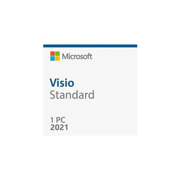 Microsoft Visio Standard 2021 - 1 PC - Download - D86-05942