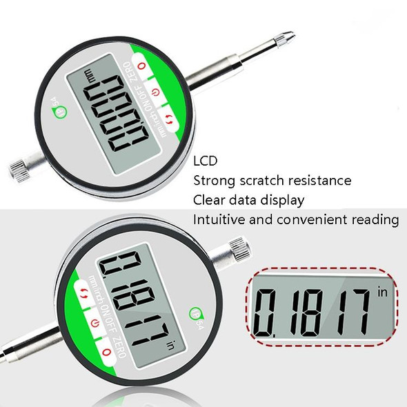 0-12.7mm Waterproof And Dustproof Digital Indicator - Stroke Measurement(Digital Dial Indicator)