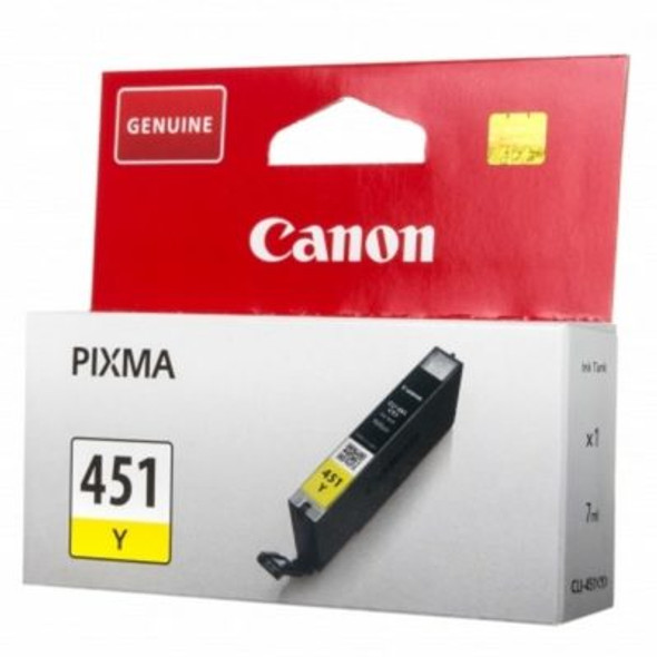 CANON CLI-451 YELLOW STD CARTRIDGE - 330 pages @ 5%