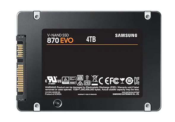 SAMSUNG 870 EVO 4TB 2.5'' SATA SSD