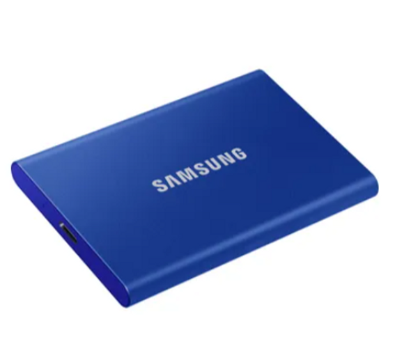 SAMSUNG 2TB T7 PORTABLE SSD  - INDIGO BLUE