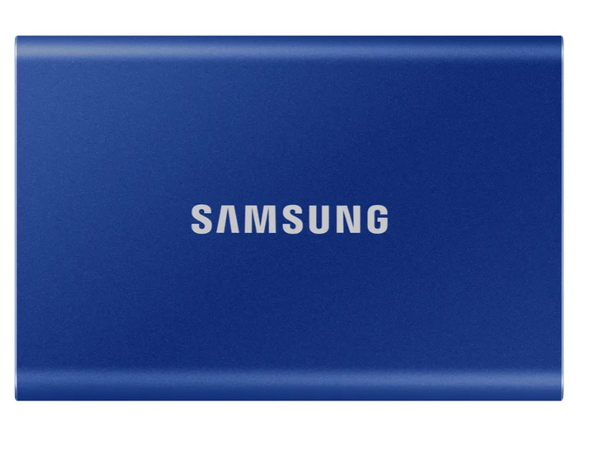 SAMSUNG 2TB T7 PORTABLE SSD  - INDIGO BLUE