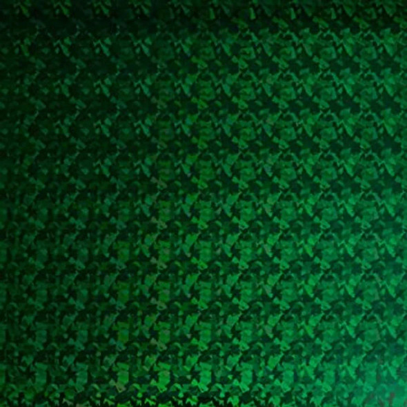 2006534: Cricut Premium Vinyl perm holo Crystals 30.5cm x 122cm (Green)