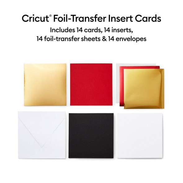 2009481 - Cricut Insert Cards Foil Royal Flush S40 (12;1 Cm X 12;1 Cm) 14-Pack