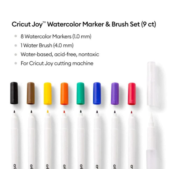 2009978 - Cricut Joy Watercolor Markers 9pc