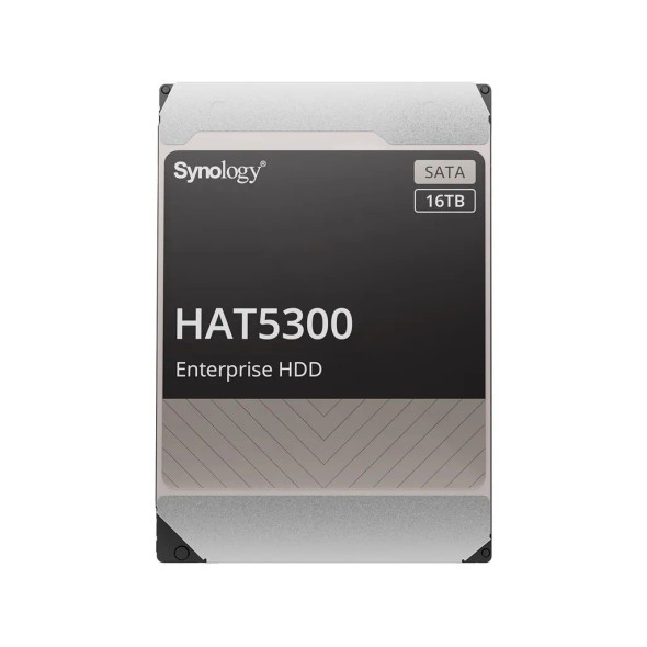 Synology HAT5300-16T 16TB 3.5'' Enterprise HDD; SATA 6GB/s; 256MB Cache; RPM 7200