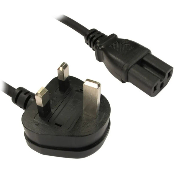 RCT - UK PLUG TO IEC C13 POWER CABLE